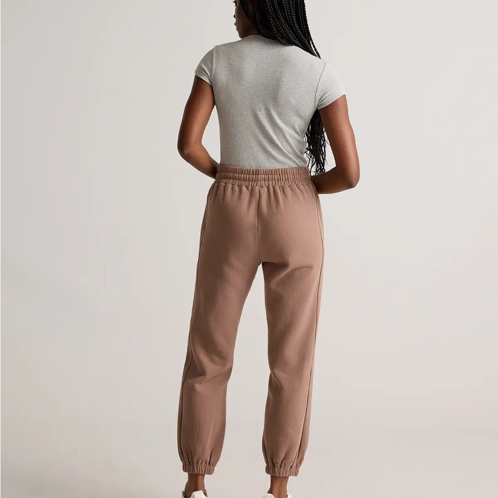 Quince Organic Heavyweight Fleece Boyfriend Sweatpants size S - Picture 4 of 5